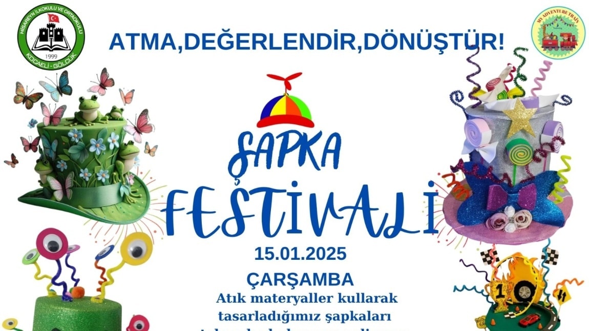 Şapka Festivali Düzenledik